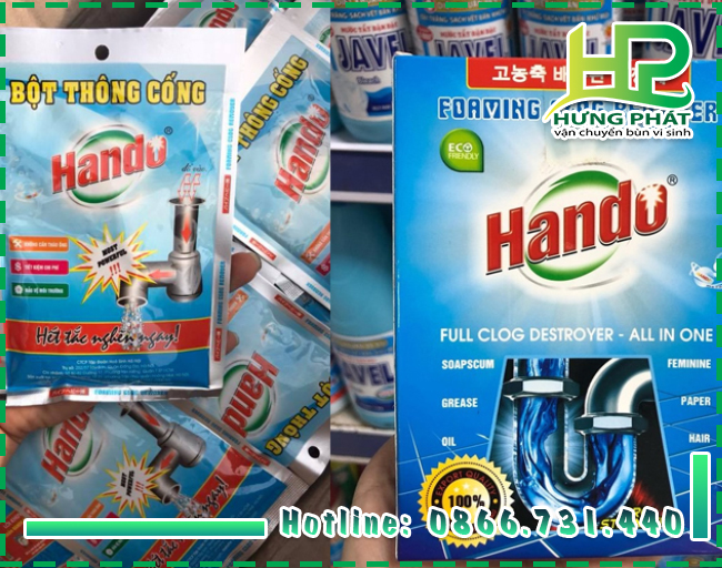 Bột th&ocirc;ng bồn cầu gi&aacute; bao nhi&ecirc;u