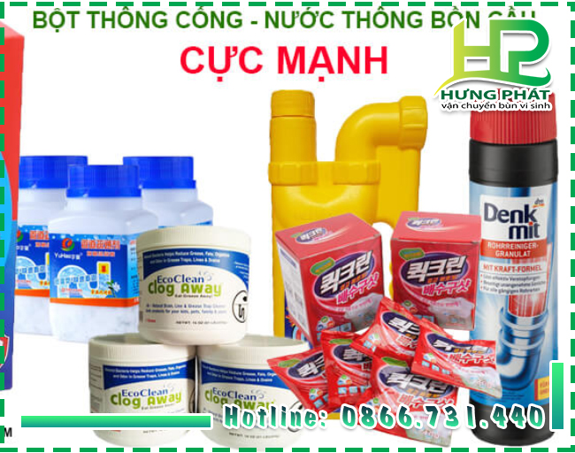V&igrave; sao bạn n&ecirc;n d&ugrave;ng bột th&ocirc;ng bồn cầu